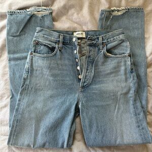 AGOLDE LANA STRAIG LIGH JEAN
